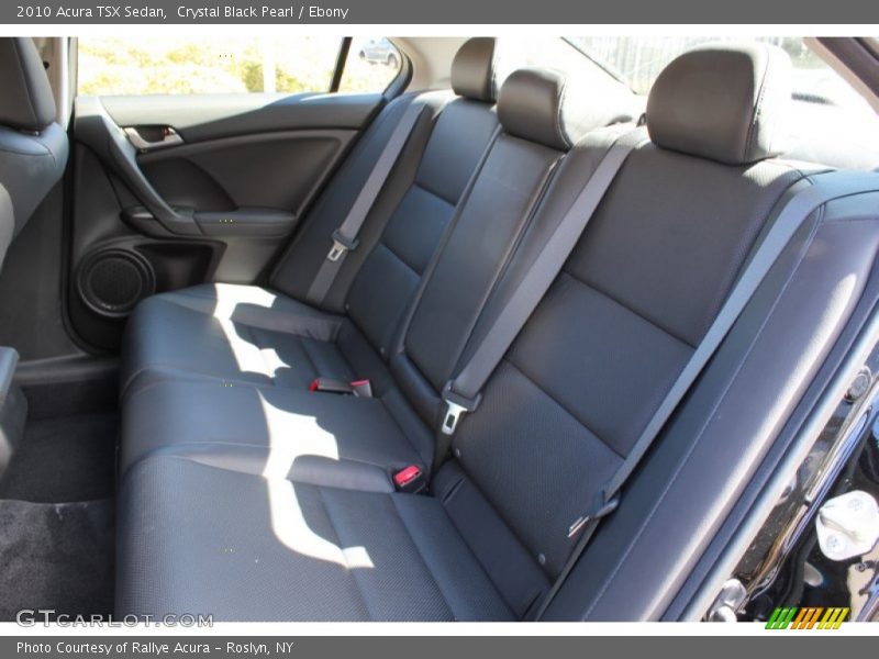 Crystal Black Pearl / Ebony 2010 Acura TSX Sedan