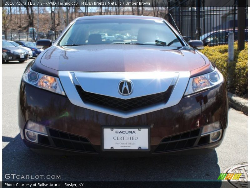 Mayan Bronze Metallic / Umber Brown 2010 Acura TL 3.7 SH-AWD Technology