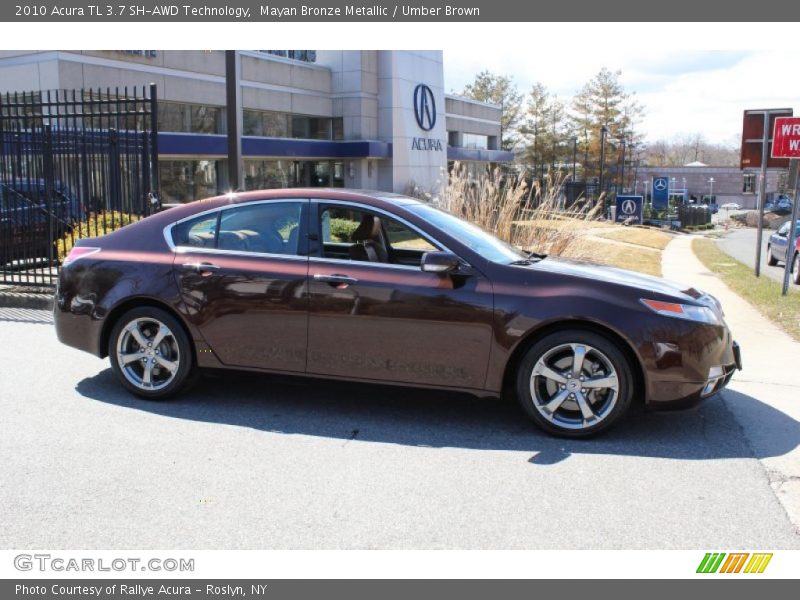 Mayan Bronze Metallic / Umber Brown 2010 Acura TL 3.7 SH-AWD Technology