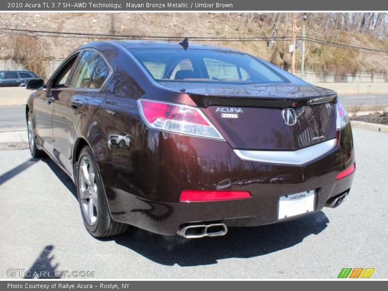 Mayan Bronze Metallic / Umber Brown 2010 Acura TL 3.7 SH-AWD Technology