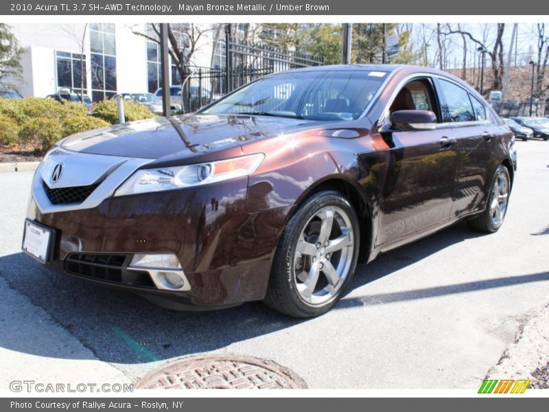 Mayan Bronze Metallic / Umber Brown 2010 Acura TL 3.7 SH-AWD Technology