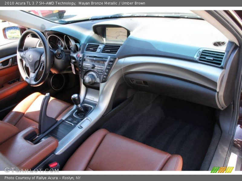 Dashboard of 2010 TL 3.7 SH-AWD Technology