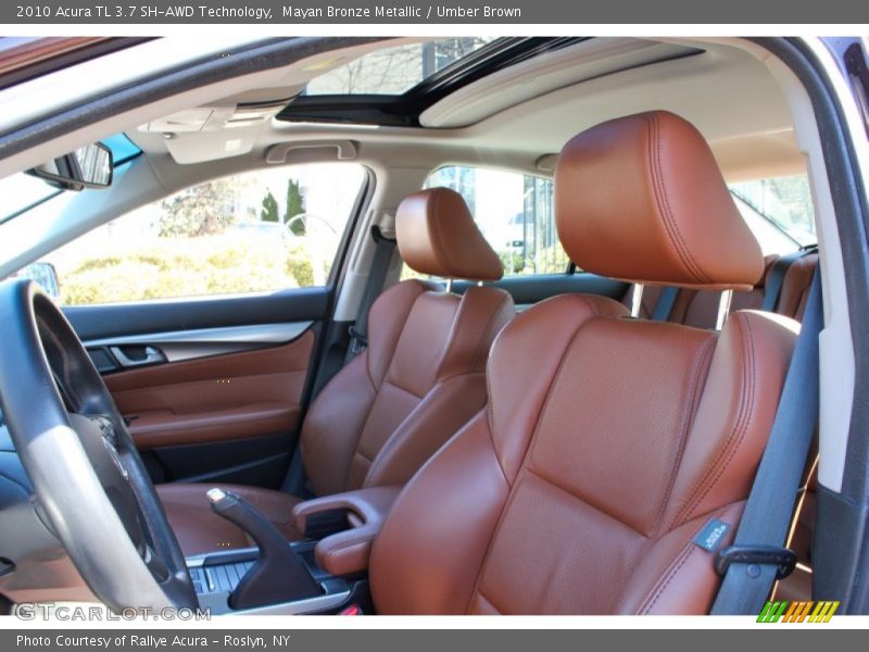 Mayan Bronze Metallic / Umber Brown 2010 Acura TL 3.7 SH-AWD Technology