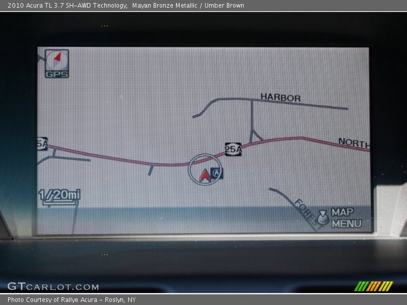 Navigation of 2010 TL 3.7 SH-AWD Technology