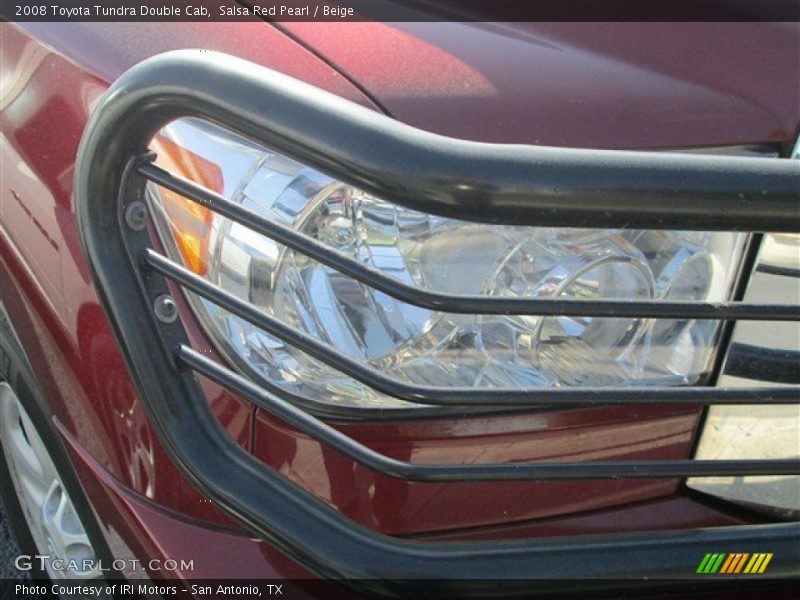 Salsa Red Pearl / Beige 2008 Toyota Tundra Double Cab