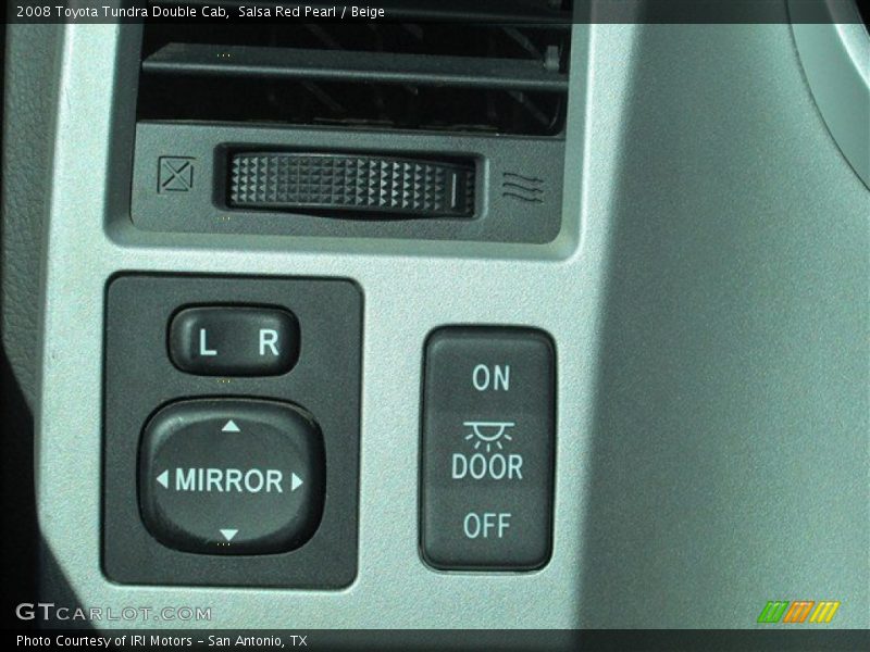 Salsa Red Pearl / Beige 2008 Toyota Tundra Double Cab