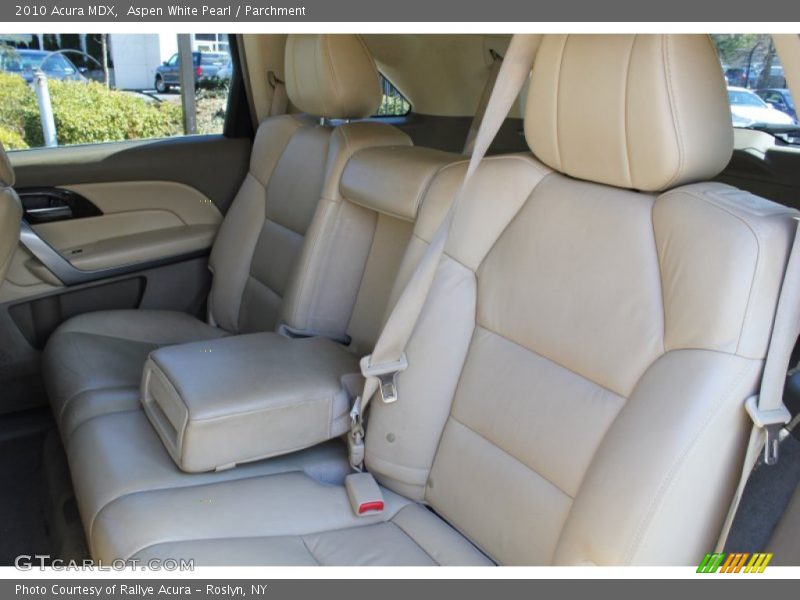 Aspen White Pearl / Parchment 2010 Acura MDX