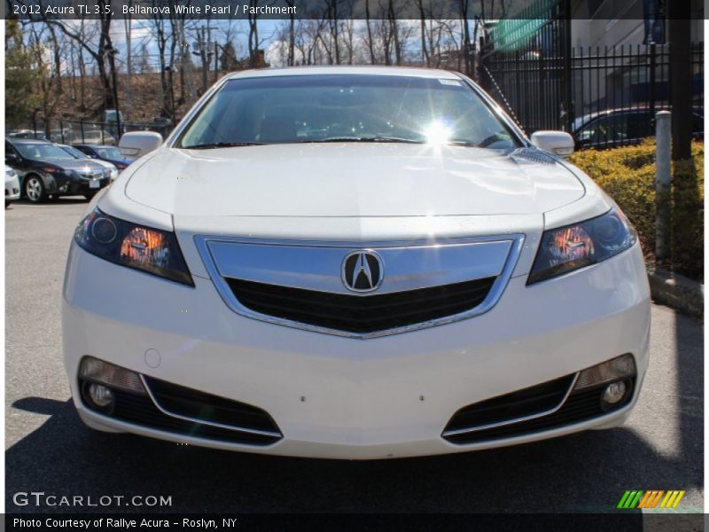 Bellanova White Pearl / Parchment 2012 Acura TL 3.5