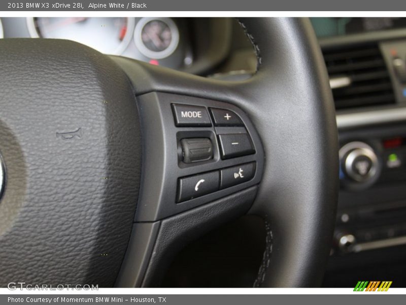 Alpine White / Black 2013 BMW X3 xDrive 28i