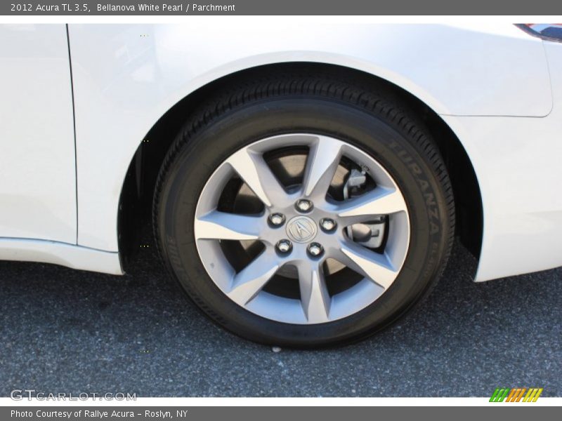 Bellanova White Pearl / Parchment 2012 Acura TL 3.5