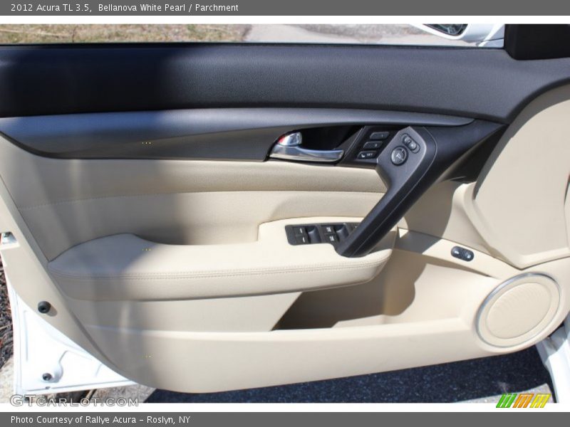Bellanova White Pearl / Parchment 2012 Acura TL 3.5