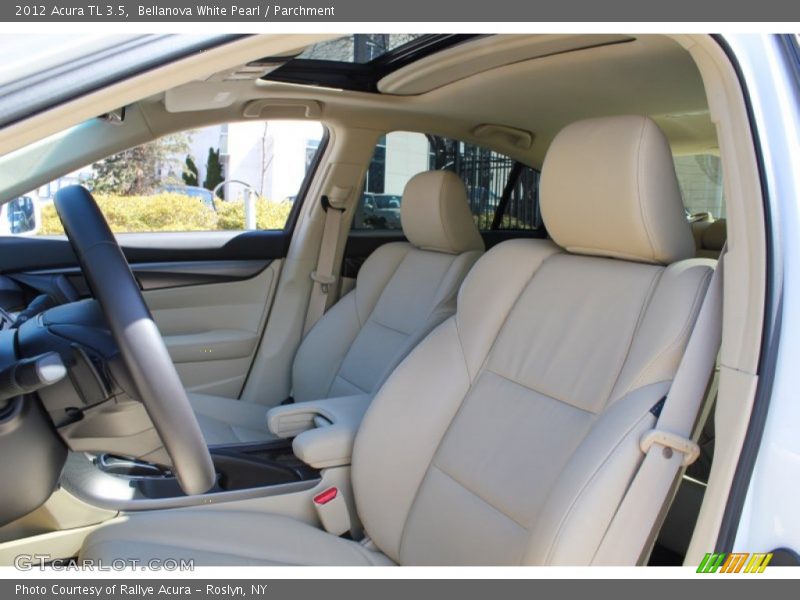 Bellanova White Pearl / Parchment 2012 Acura TL 3.5