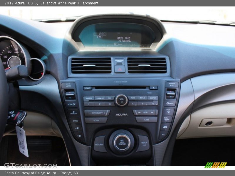 Bellanova White Pearl / Parchment 2012 Acura TL 3.5
