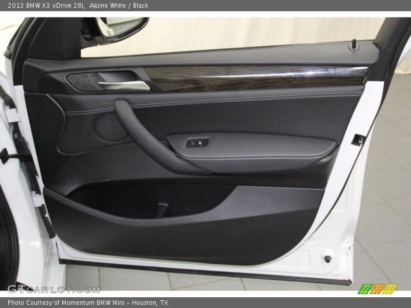 Alpine White / Black 2013 BMW X3 xDrive 28i