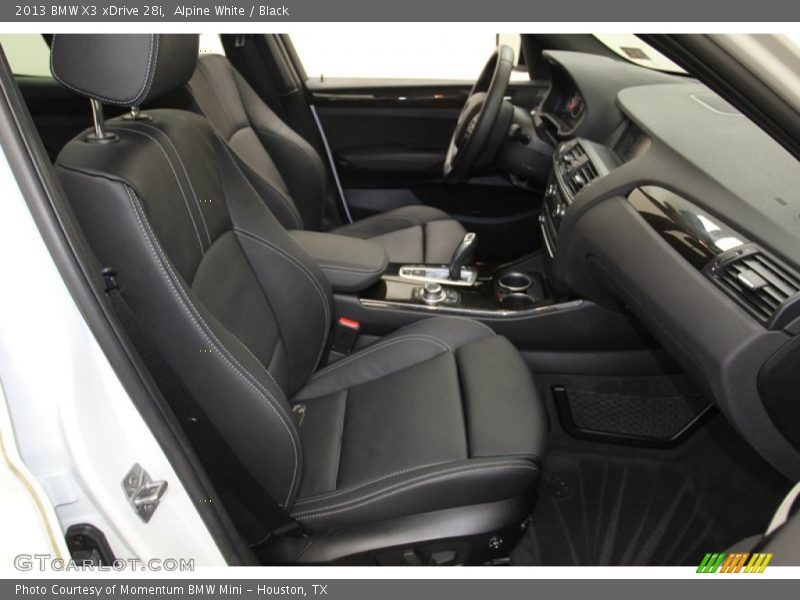 Alpine White / Black 2013 BMW X3 xDrive 28i