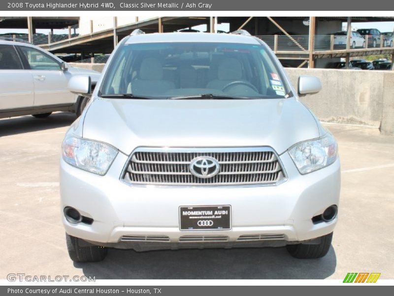 Classic Silver Metallic / Ash Gray 2008 Toyota Highlander Hybrid 4WD