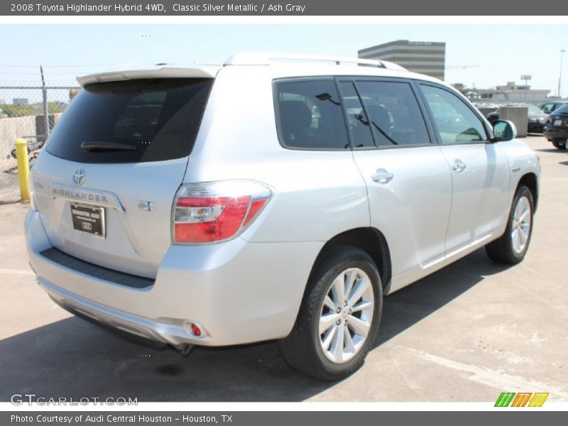 Classic Silver Metallic / Ash Gray 2008 Toyota Highlander Hybrid 4WD
