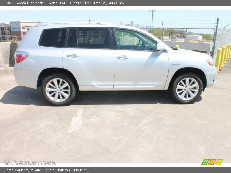 Classic Silver Metallic / Ash Gray 2008 Toyota Highlander Hybrid 4WD