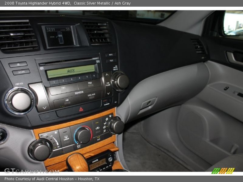 Classic Silver Metallic / Ash Gray 2008 Toyota Highlander Hybrid 4WD