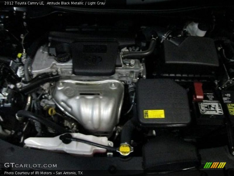 Attitude Black Metallic / Light Gray 2012 Toyota Camry LE