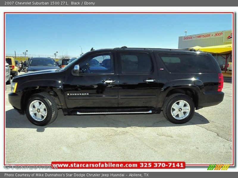 Black / Ebony 2007 Chevrolet Suburban 1500 Z71