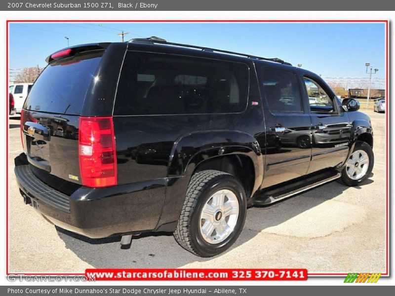 Black / Ebony 2007 Chevrolet Suburban 1500 Z71