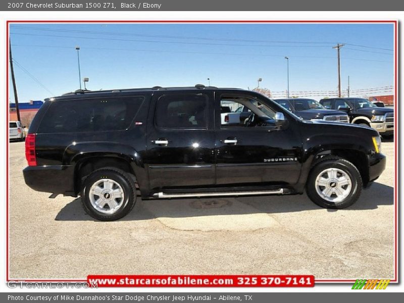 Black / Ebony 2007 Chevrolet Suburban 1500 Z71