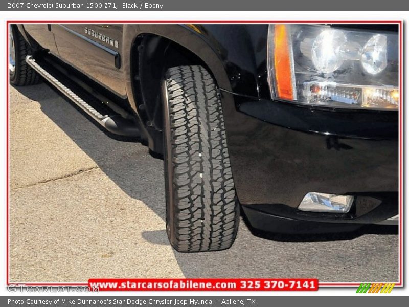 Black / Ebony 2007 Chevrolet Suburban 1500 Z71
