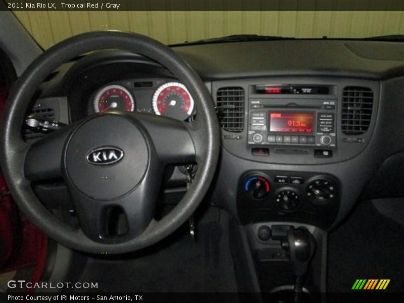 Dashboard of 2011 Rio LX