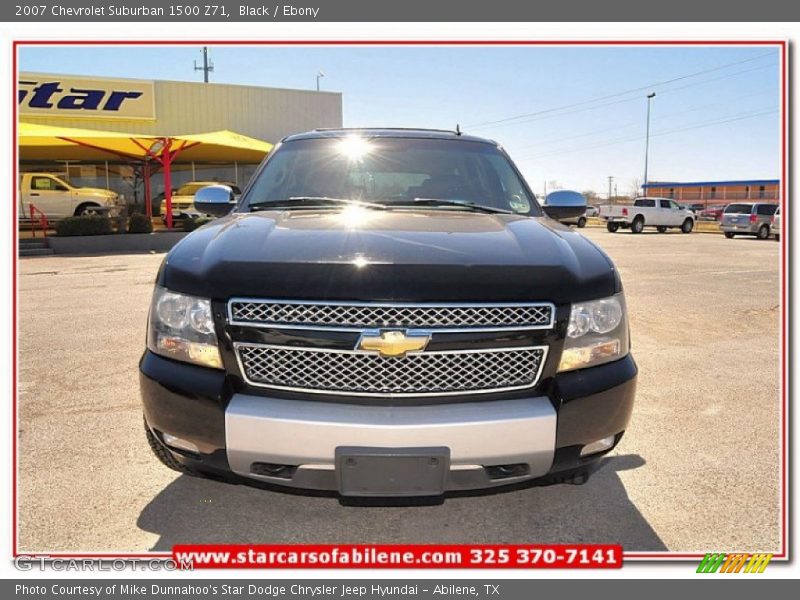 Black / Ebony 2007 Chevrolet Suburban 1500 Z71