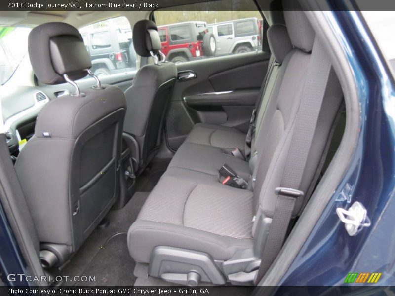 Fathom Blue Pearl / Black 2013 Dodge Journey SXT