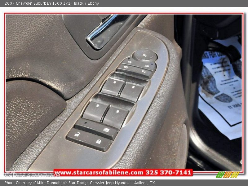 Black / Ebony 2007 Chevrolet Suburban 1500 Z71
