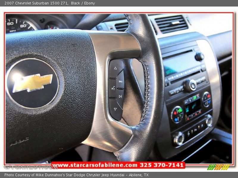 Black / Ebony 2007 Chevrolet Suburban 1500 Z71