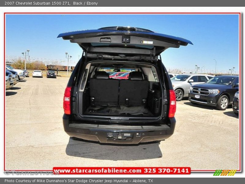 Black / Ebony 2007 Chevrolet Suburban 1500 Z71