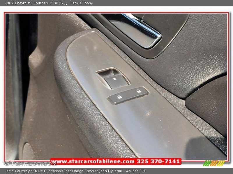 Black / Ebony 2007 Chevrolet Suburban 1500 Z71