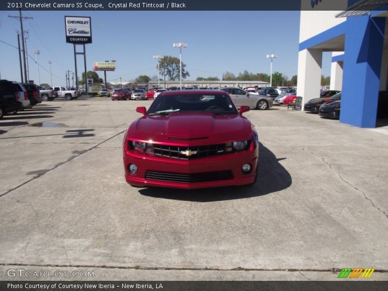 Crystal Red Tintcoat / Black 2013 Chevrolet Camaro SS Coupe