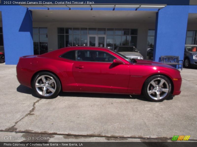 Crystal Red Tintcoat / Black 2013 Chevrolet Camaro SS Coupe