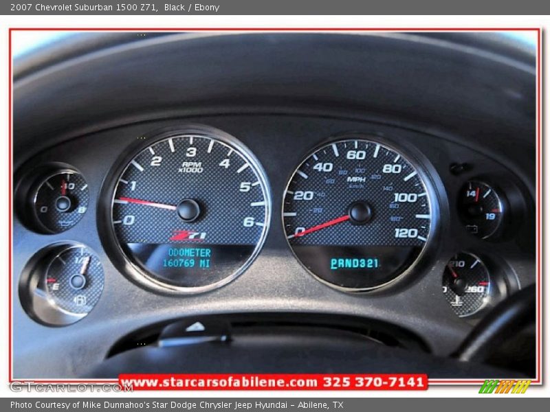Black / Ebony 2007 Chevrolet Suburban 1500 Z71