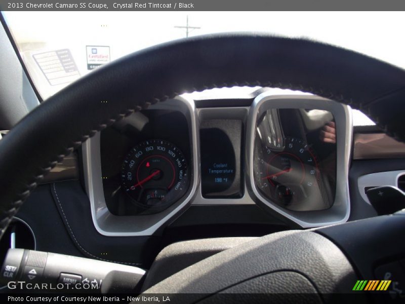 Crystal Red Tintcoat / Black 2013 Chevrolet Camaro SS Coupe