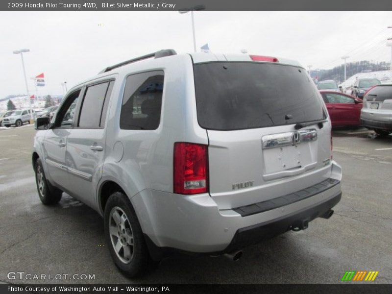 Billet Silver Metallic / Gray 2009 Honda Pilot Touring 4WD