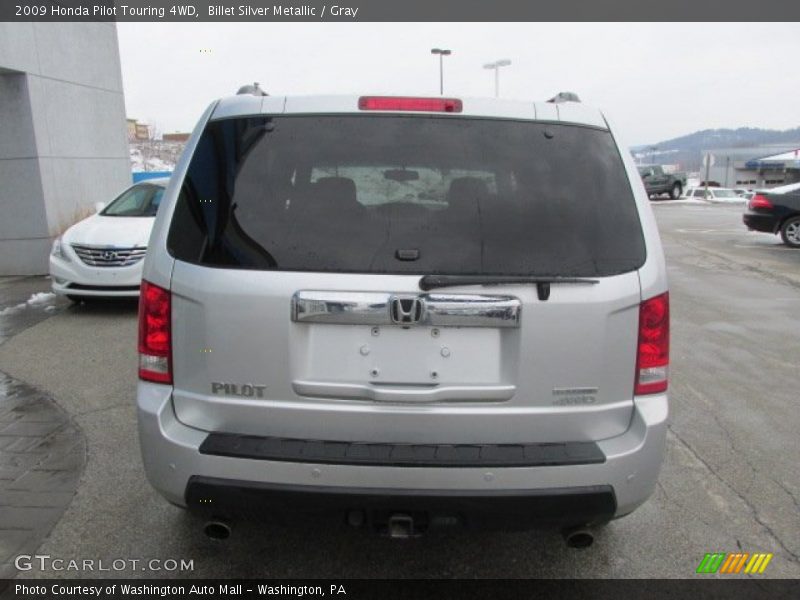 Billet Silver Metallic / Gray 2009 Honda Pilot Touring 4WD