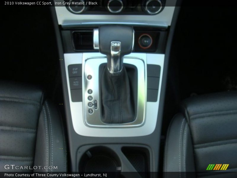 Iron Grey Metallic / Black 2010 Volkswagen CC Sport