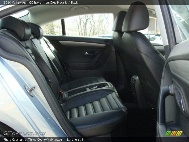 Iron Grey Metallic / Black 2010 Volkswagen CC Sport