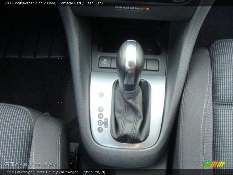 Tornado Red / Titan Black 2012 Volkswagen Golf 2 Door