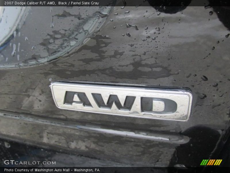 Black / Pastel Slate Gray 2007 Dodge Caliber R/T AWD