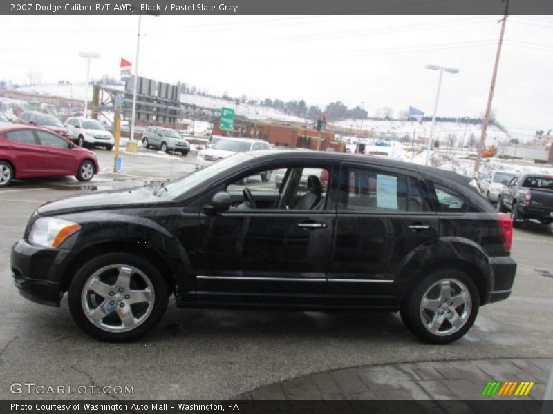 Black / Pastel Slate Gray 2007 Dodge Caliber R/T AWD