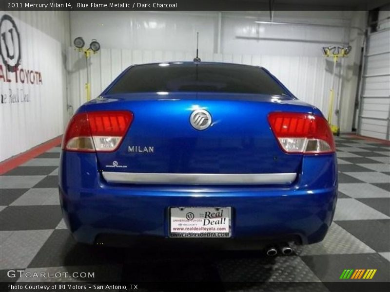 Blue Flame Metallic / Dark Charcoal 2011 Mercury Milan I4