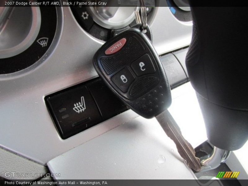 Black / Pastel Slate Gray 2007 Dodge Caliber R/T AWD