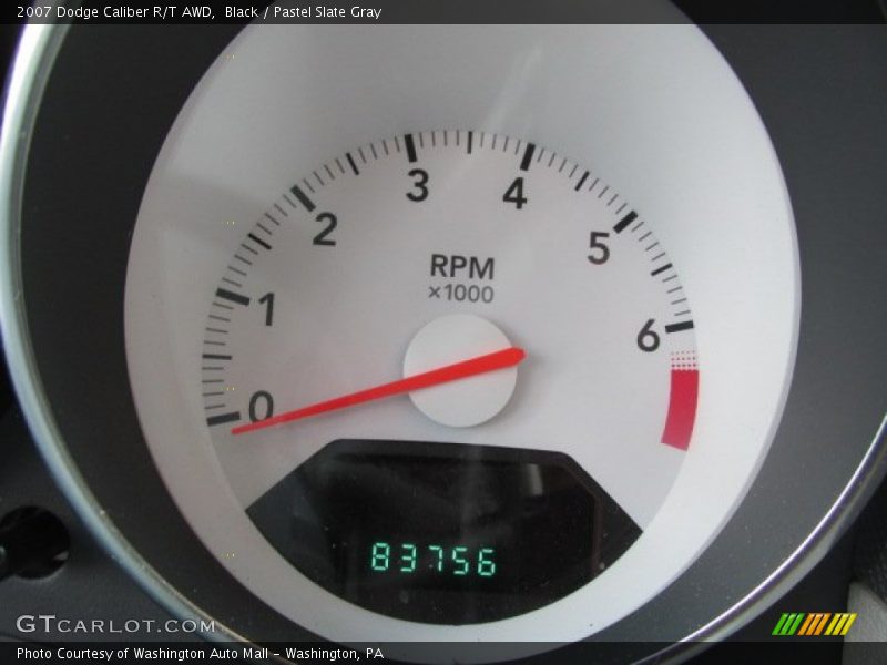 Black / Pastel Slate Gray 2007 Dodge Caliber R/T AWD