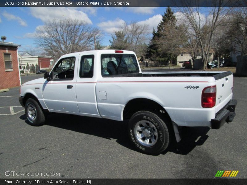 Oxford White / Dark Graphite 2003 Ford Ranger XLT SuperCab 4x4
